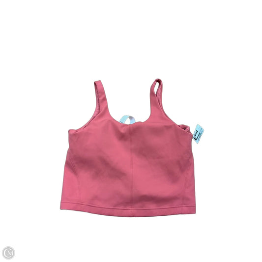 Athletic Bra By Lululemon In Peach, Size: 14