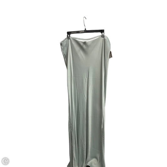 Skirt Maxi By Anthropologie In Green, Size: 2x