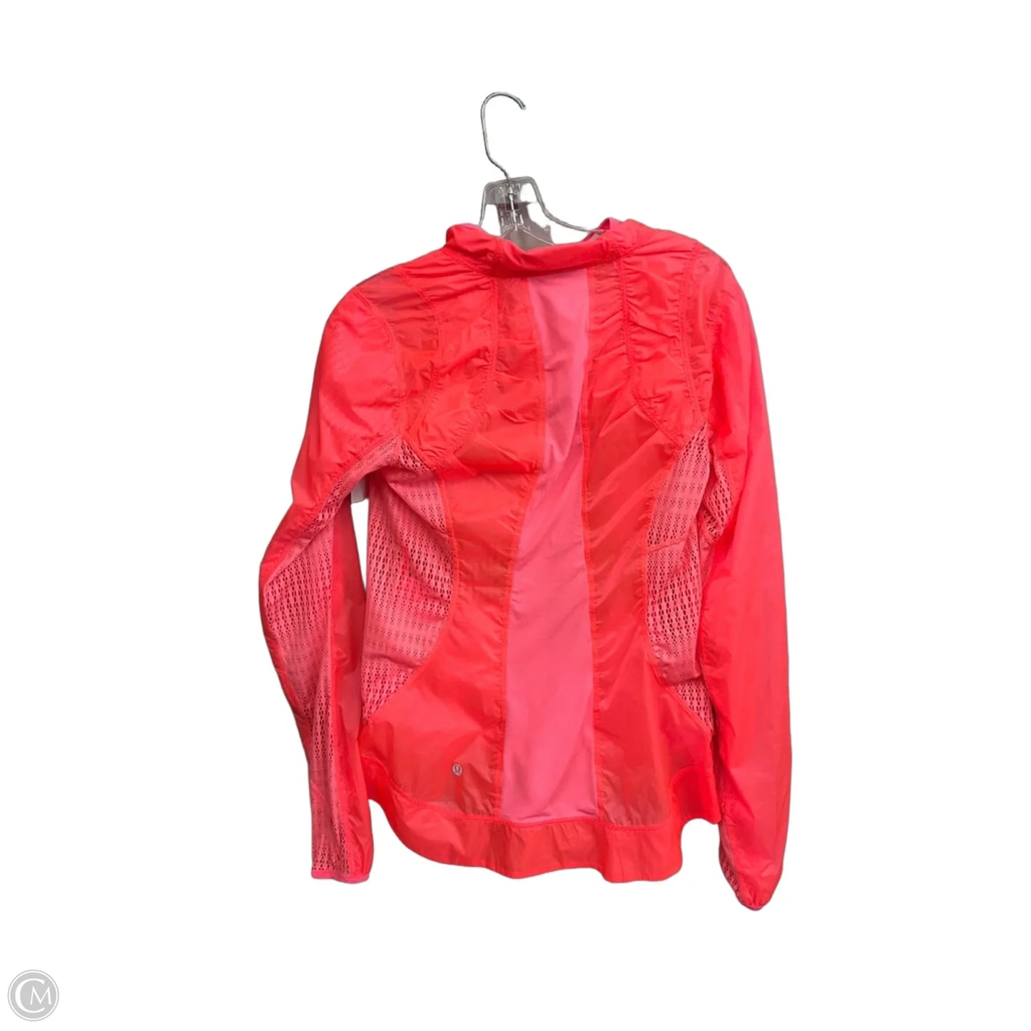 Jacket Windbreaker By Lululemon In Pink, Size: 6