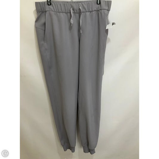 Athletic Pants By Lululemon In Grey, Size: 8