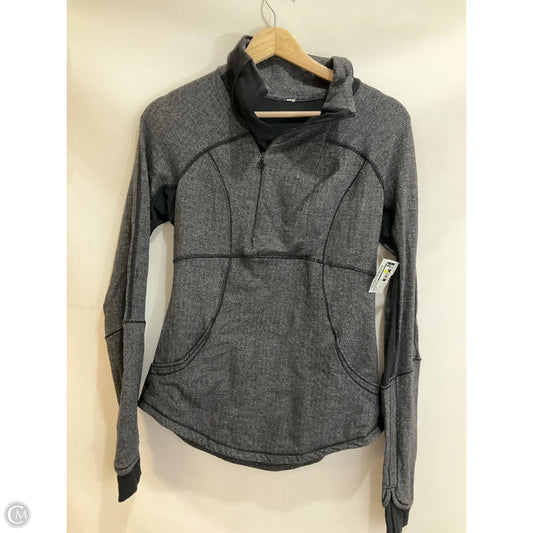 Athletic Jacket By Lululemon In Grey, Size: 8