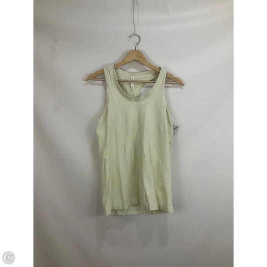 Athletic Tank Top By Athleta In Yellow, Size: M