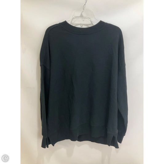Top Long Sleeve By Aerie In Black, Size: S