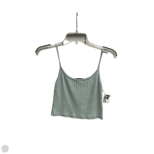 Top Sleeveless By Brandy Melville In Green, Size: S
