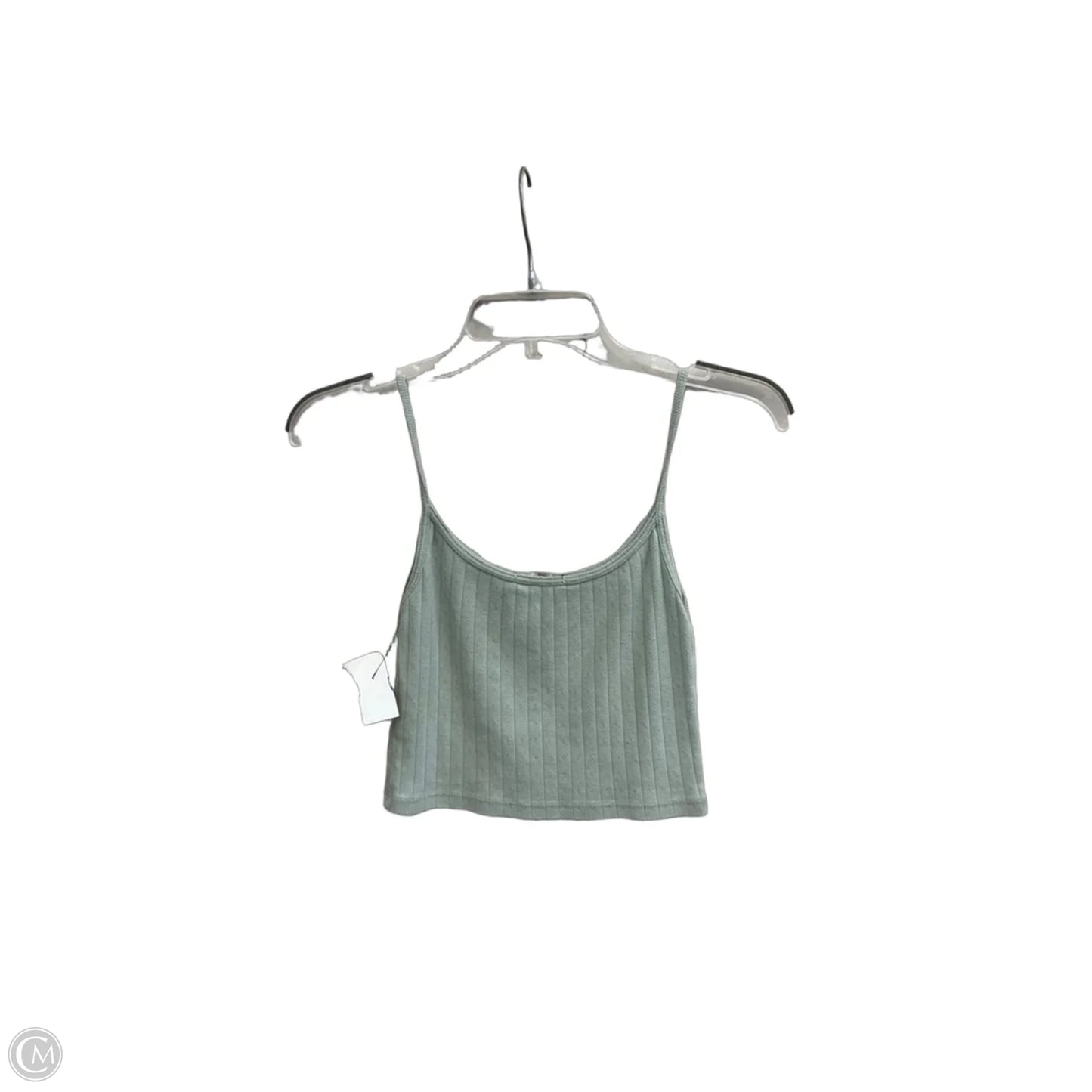 Top Sleeveless By Brandy Melville In Green, Size: S