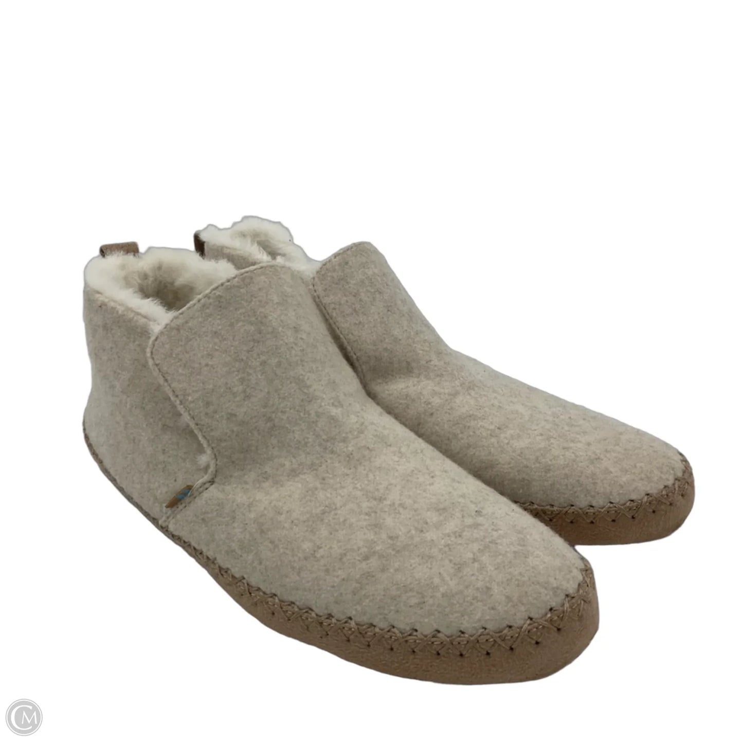Slippers By Toms In Cream, Size: 9