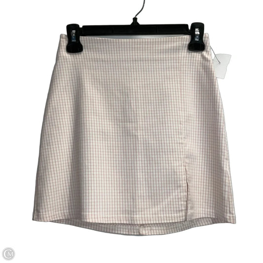 Skirt Mini & Short By Altard State In Pink & White, Size: Xs