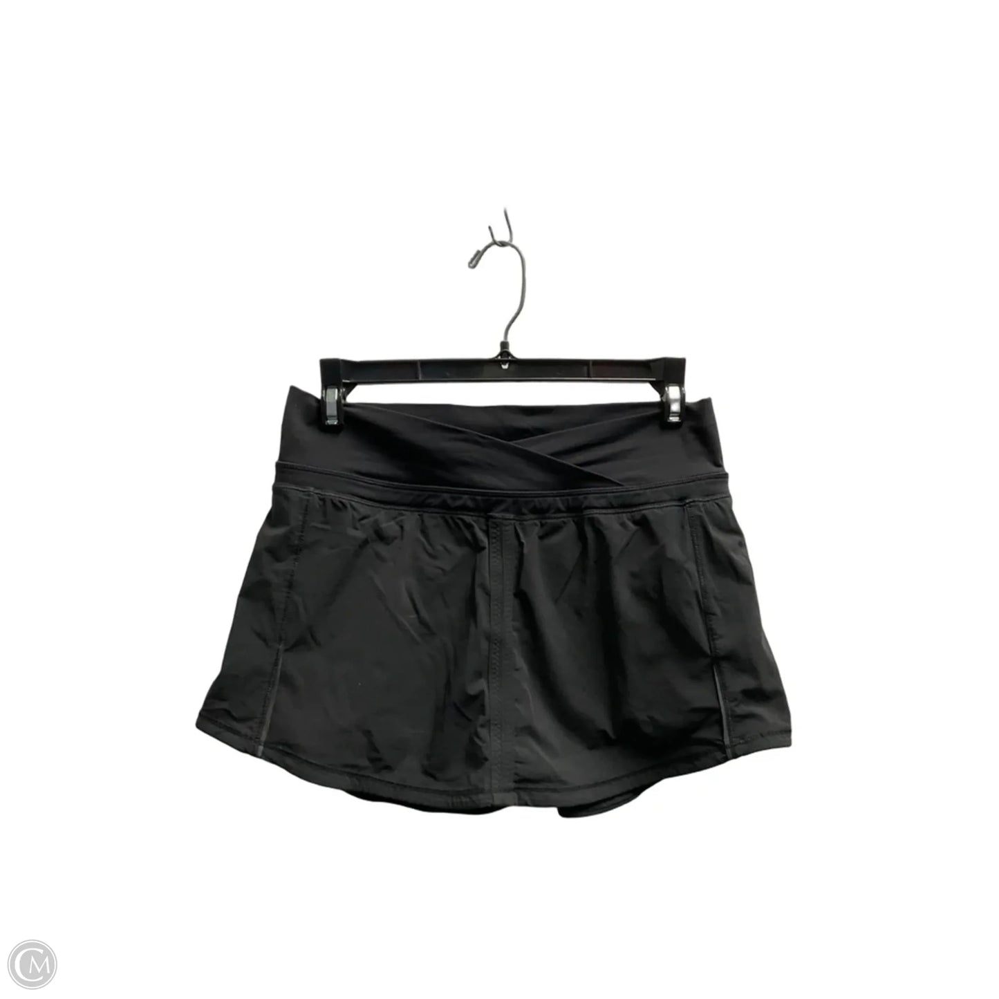 Athletic Skort By Lululemon In Black, Size: 6