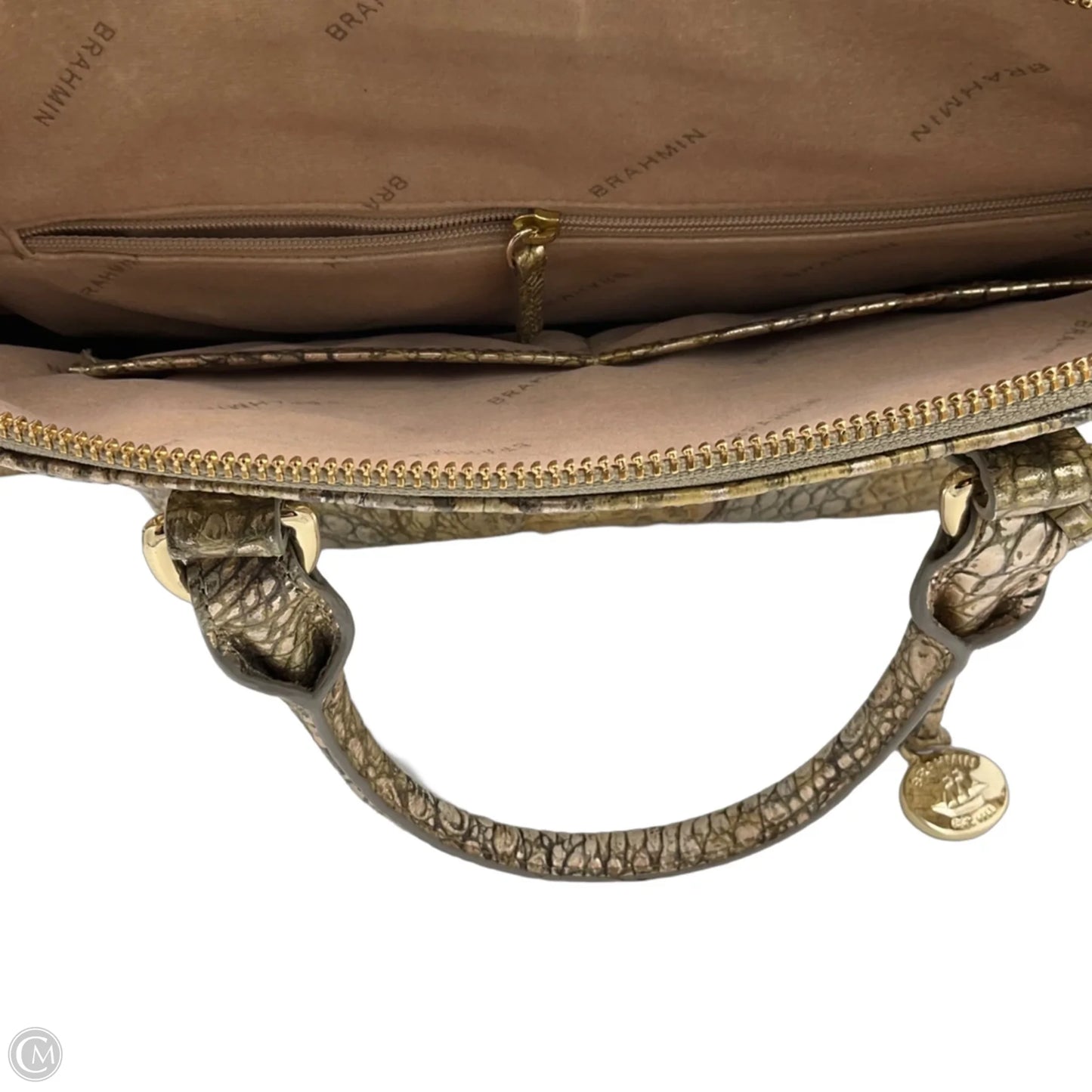 Handbag Designer By Brahmin, Size: Medium