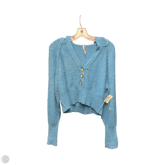 Sweater By Free People In Blue, Size: Xs