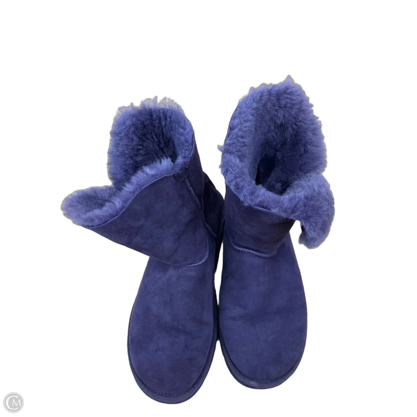 Boots Designer By Ugg In Purple, Size: 8