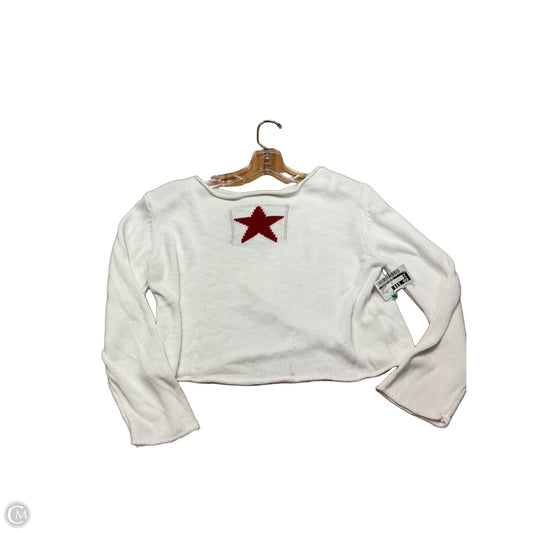 Sweater By Clothes Mentor In White, Size: Xs