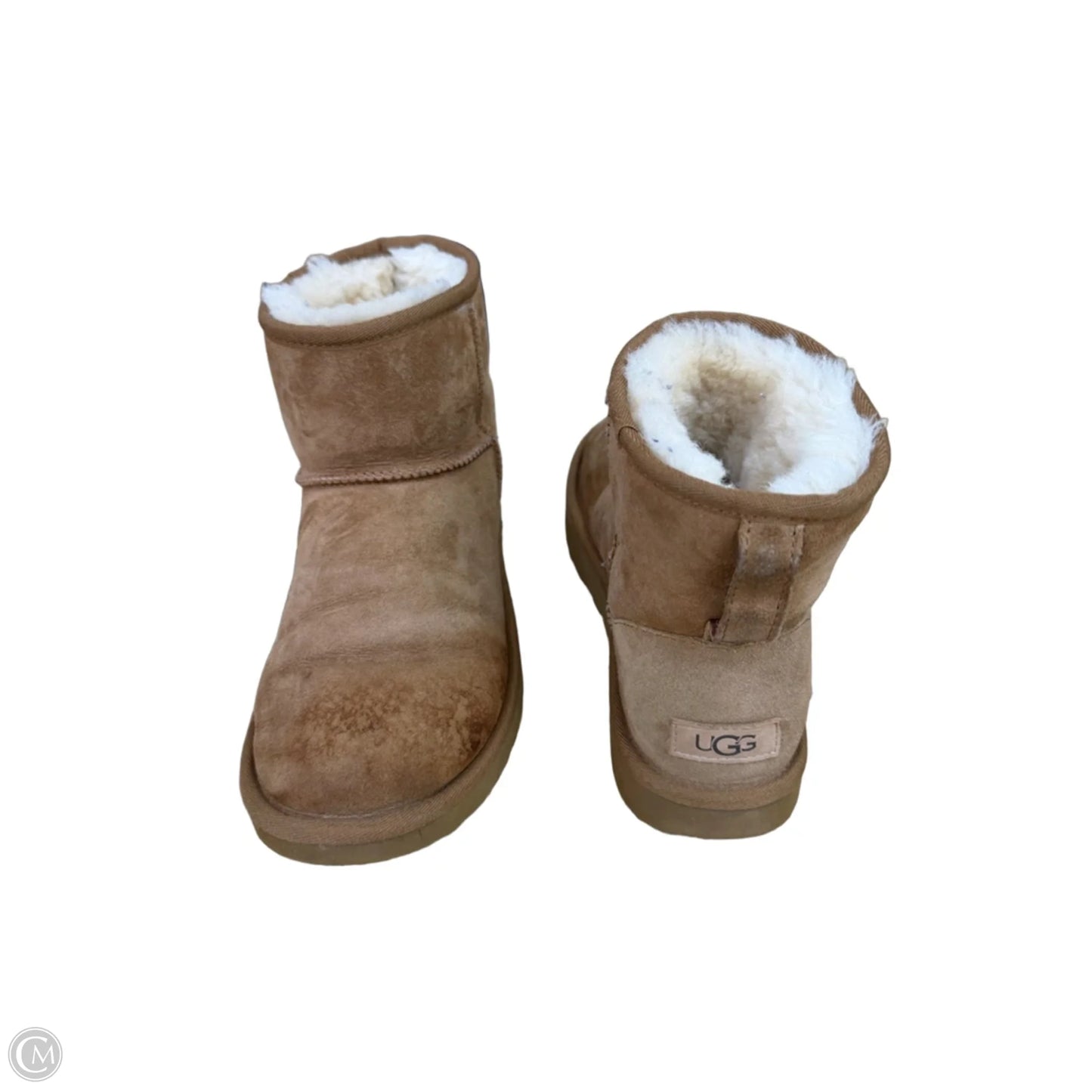 Shoes Designer By Ugg In Tan, Size: 9