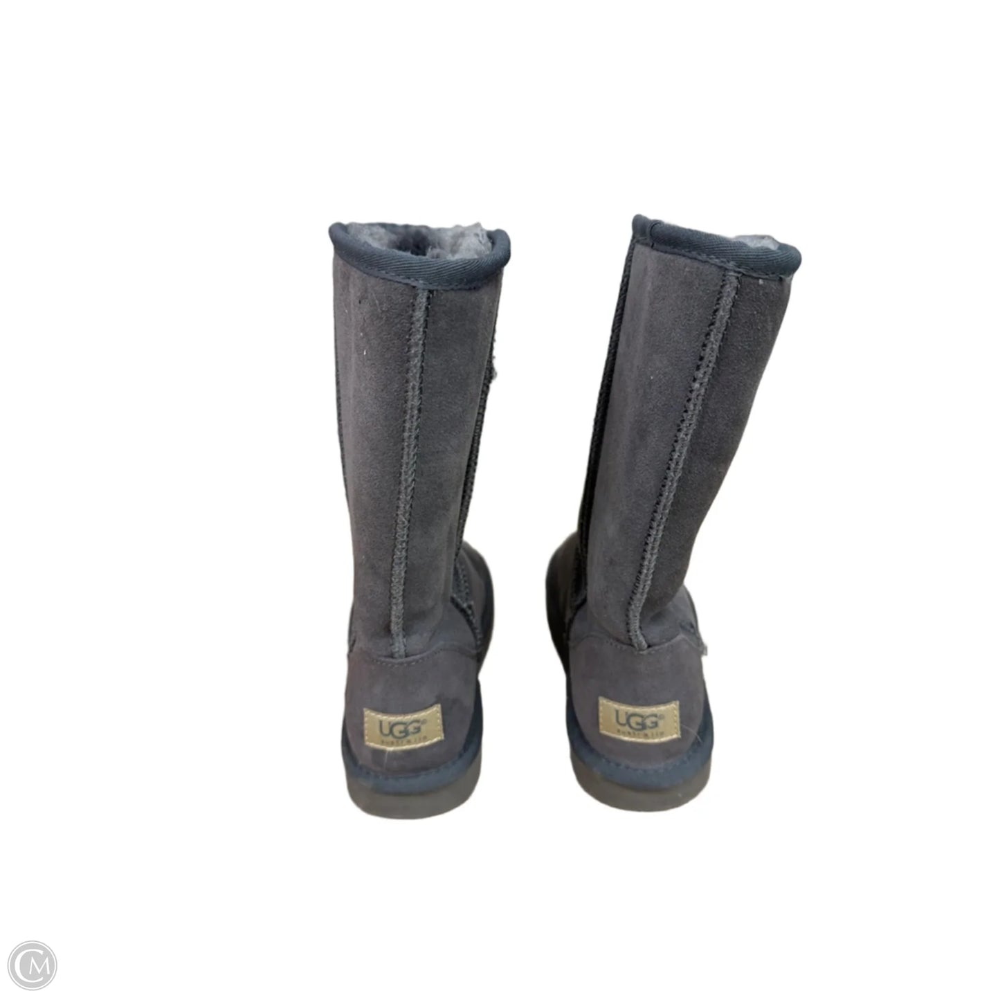 Boots Designer By Ugg In Grey, Size: 7