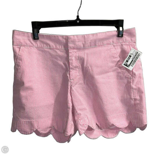Shorts Designer By Lilly Pulitzer In Pink & White, Size: 2