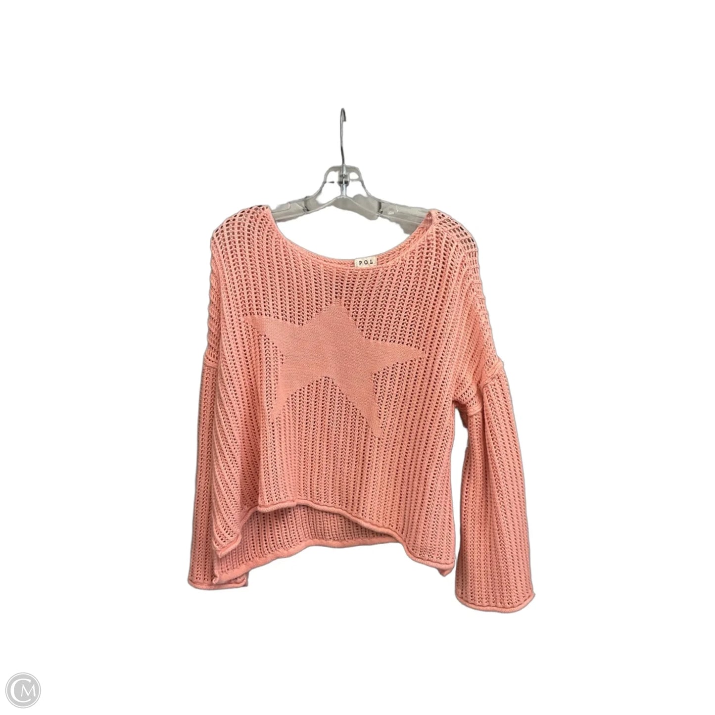 Sweater By Pol In Peach, Size: M