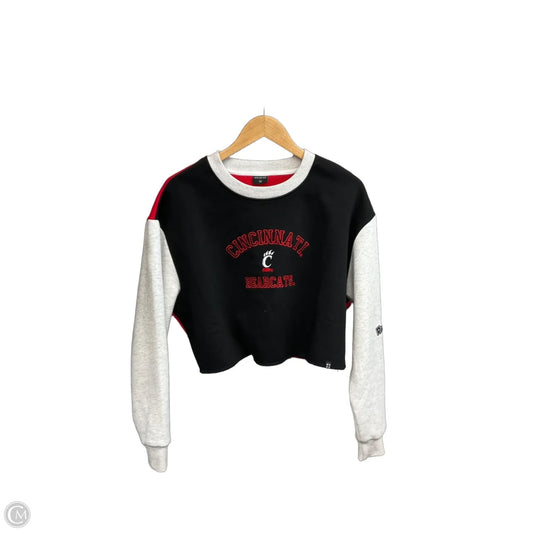 Top Long Sleeve By Clothes Mentor In Black & Red, Size: L