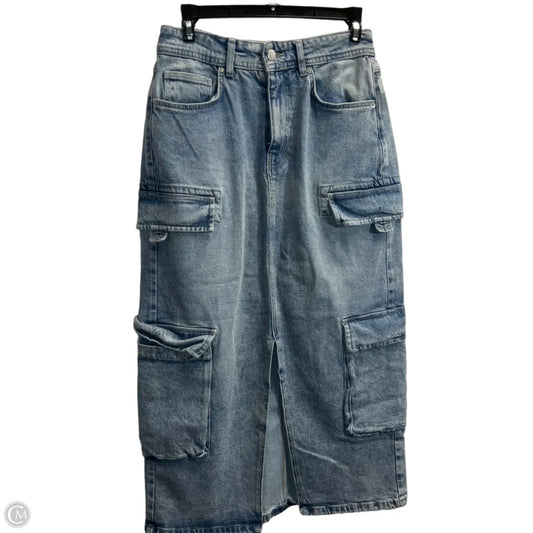 Skirt Maxi By Pilcro In Blue Denim, Size: 4