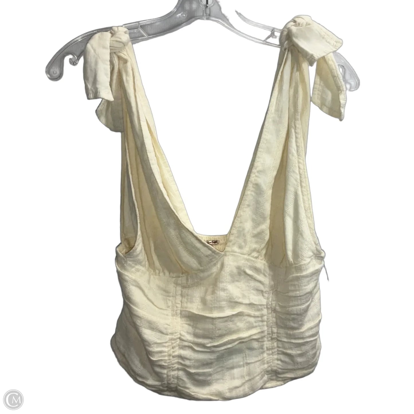 Top Sleeveless By Free People In White, Size: S
