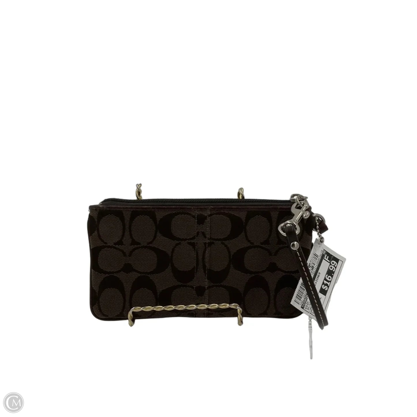 Coin Purse Designer By Coach, Size: Small