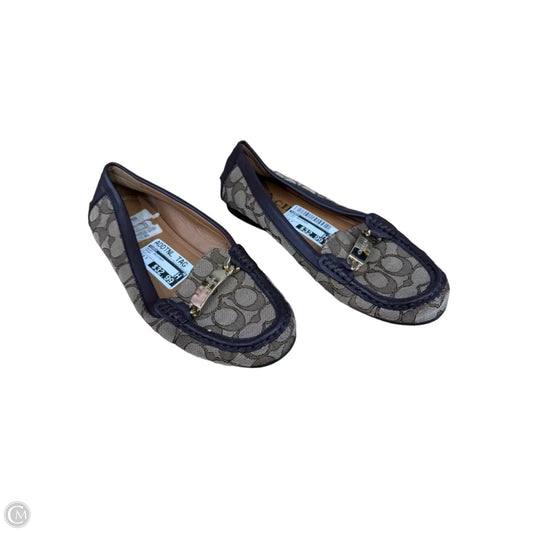Shoes Designer By Coach In Brown, Size: 8.5