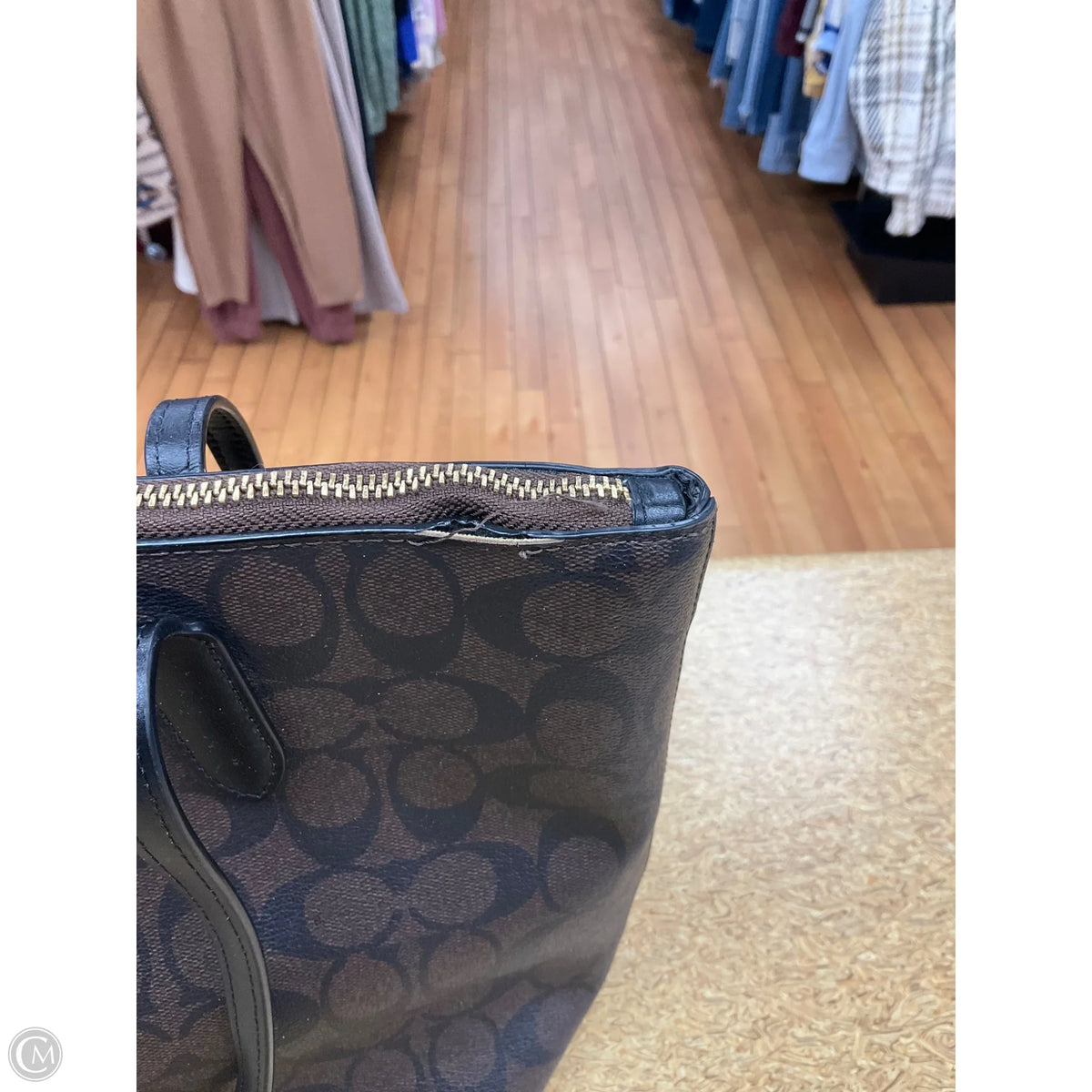 Handbag Designer By Coach, Size: Medium