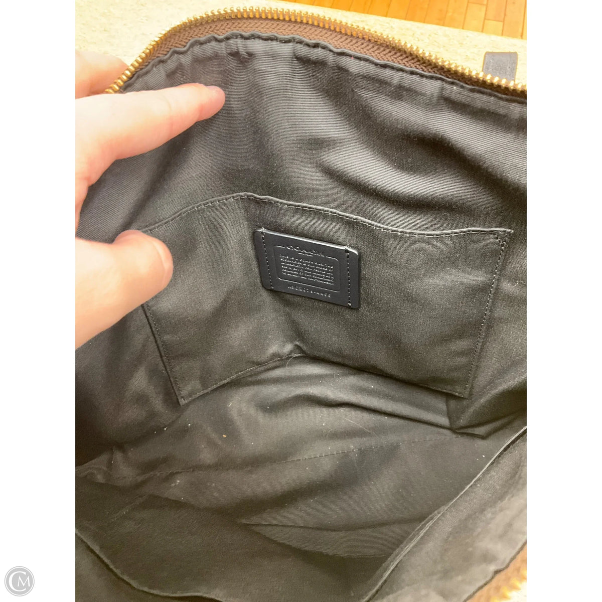 Handbag Designer By Coach, Size: Medium