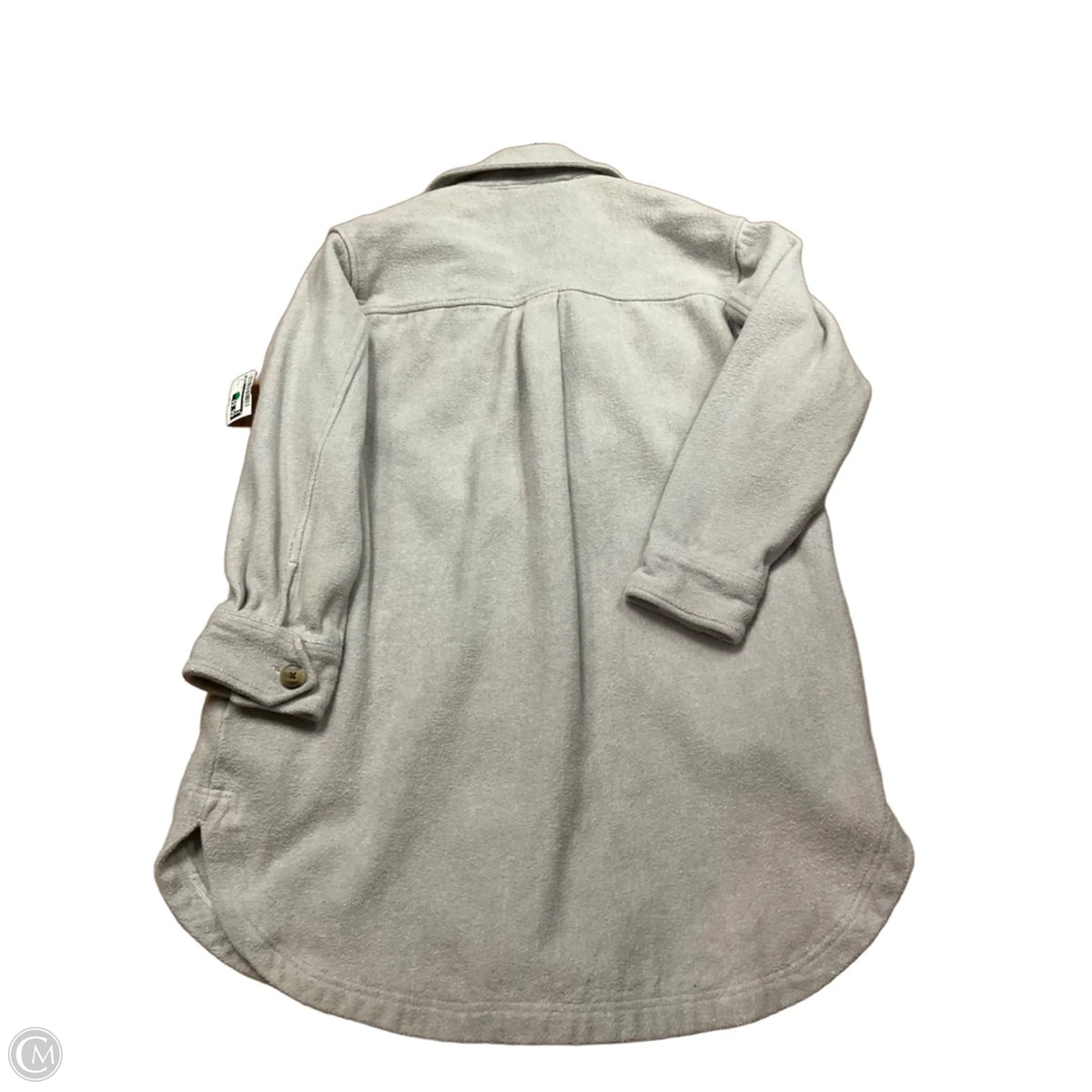 Top Long Sleeve Basic By Aerie In Grey, Size: M