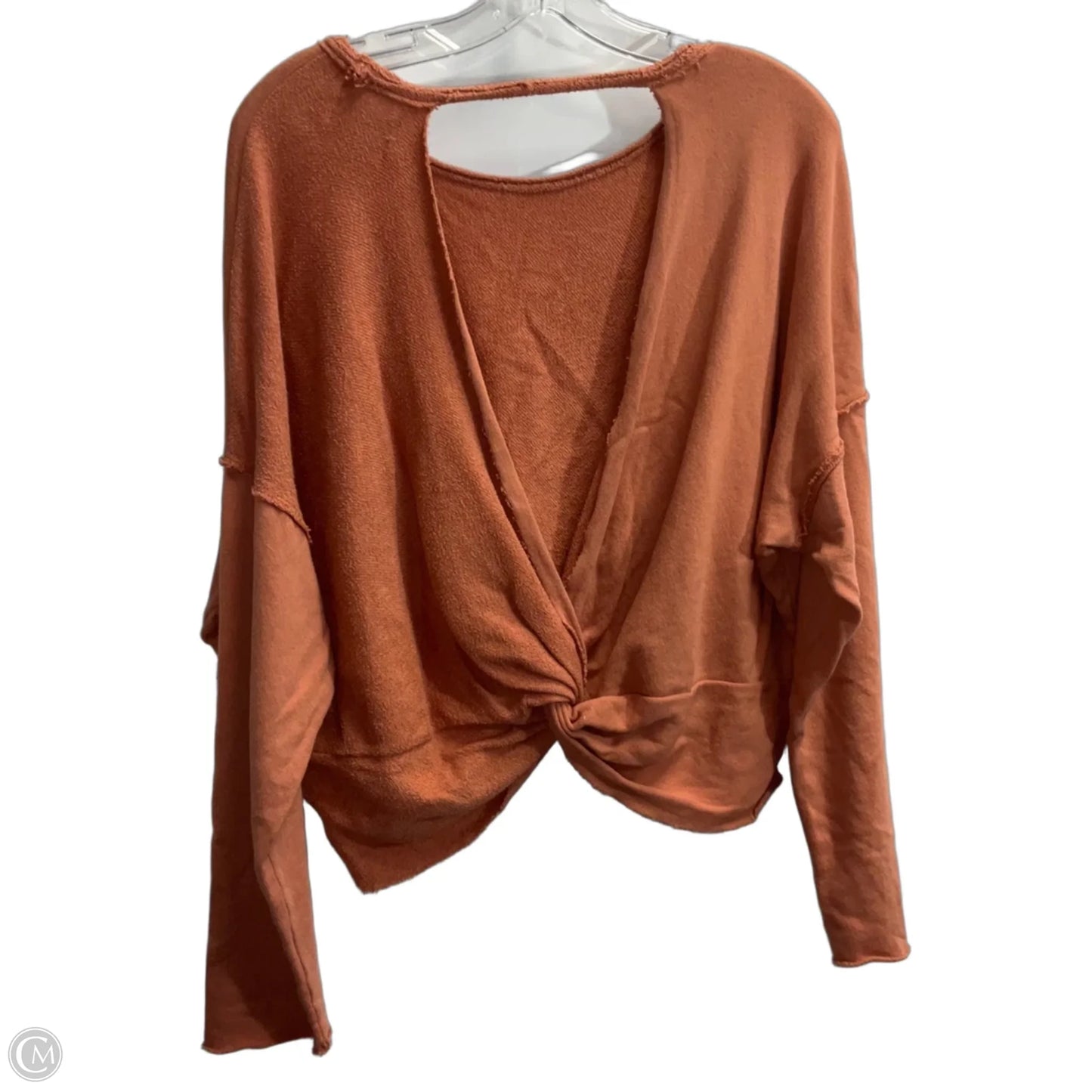 Top Long Sleeve By Aerie In Pink, Size: Xs