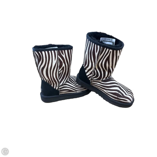 Boots Designer By Ugg In Animal Print, Size: 7