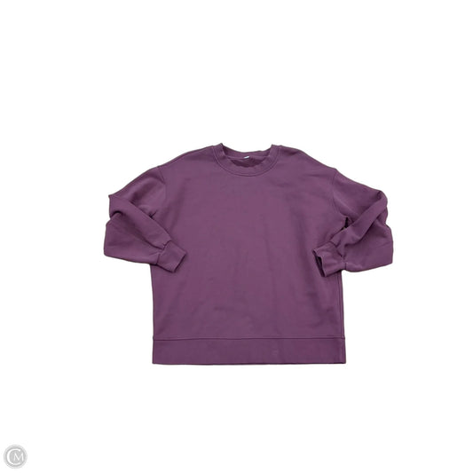 Sweatshirt Crewneck By Lululemon In Red, Size: L
