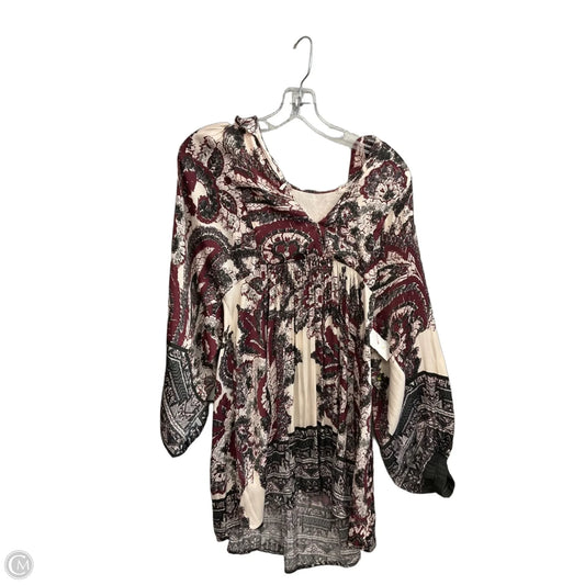 Dress Casual Short By Free People In Black & Red, Size: S