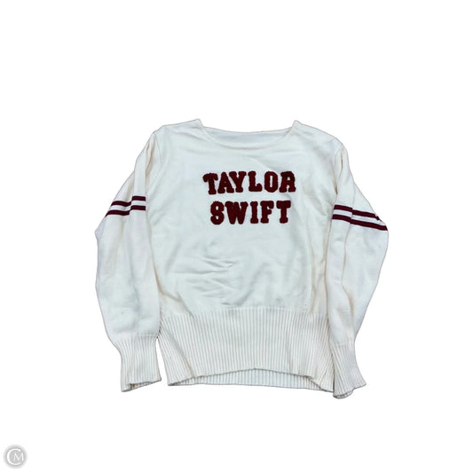 Sweater By Clothes Mentor In Cream, Size: S