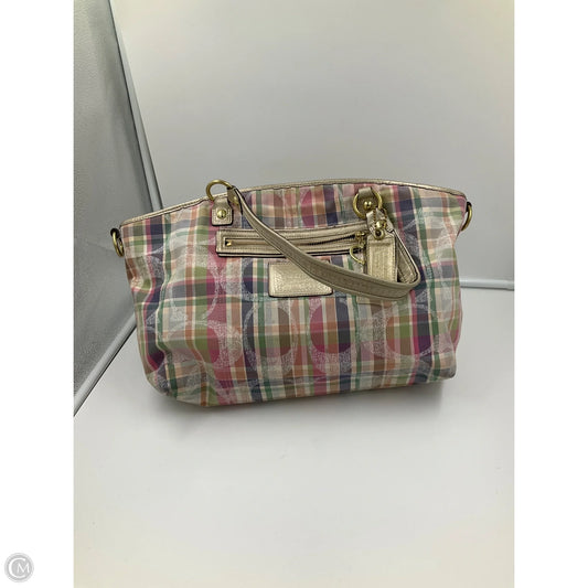 Handbag Designer By Coach, Size: Medium