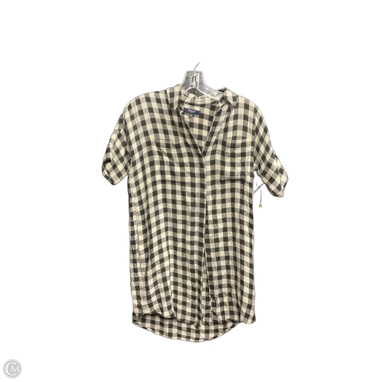 Dress Casual Short By Madewell In Black & White, Size: Xxs
