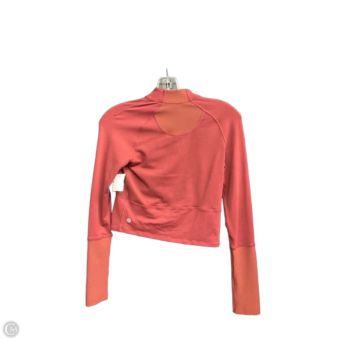 Athletic Jacket By Lululemon In Red, Size: S