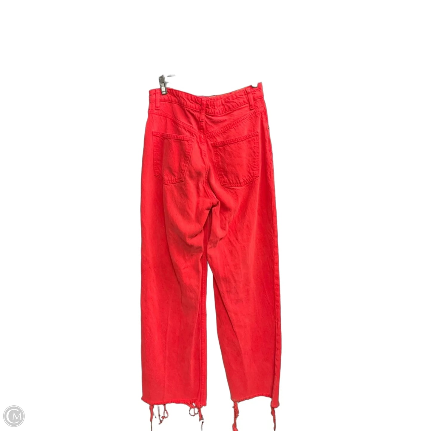 Pants Chinos & Khakis By Zara In Red, Size: 6