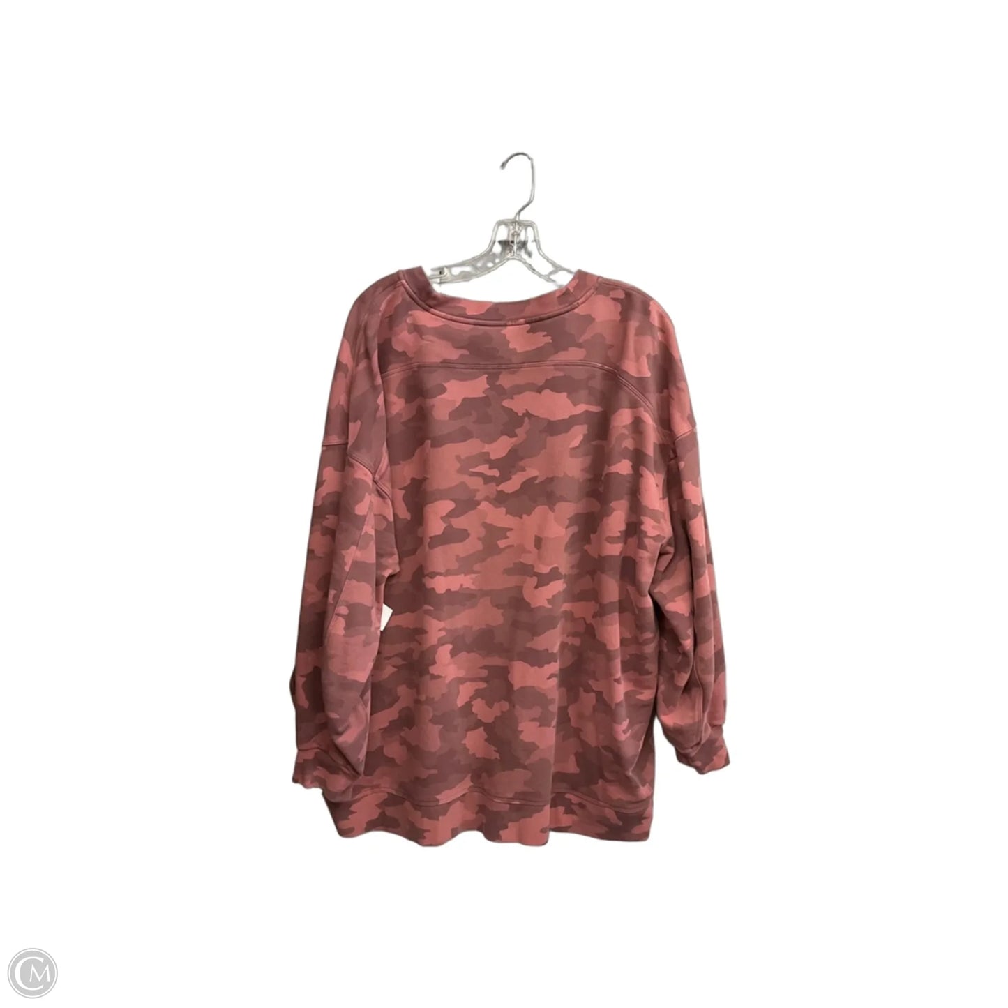 Sweatshirt Crewneck By Lululemon In Pink, Size: Xl