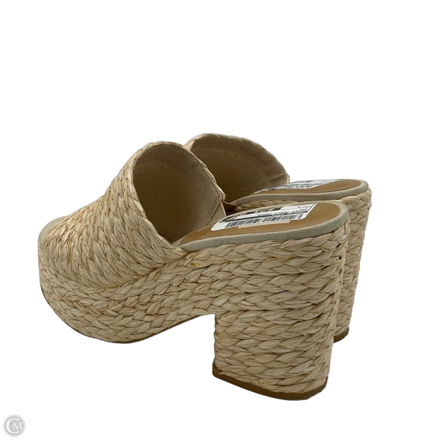 Shoes Heels Wedge By Dolce Vita In Tan, Size: 7