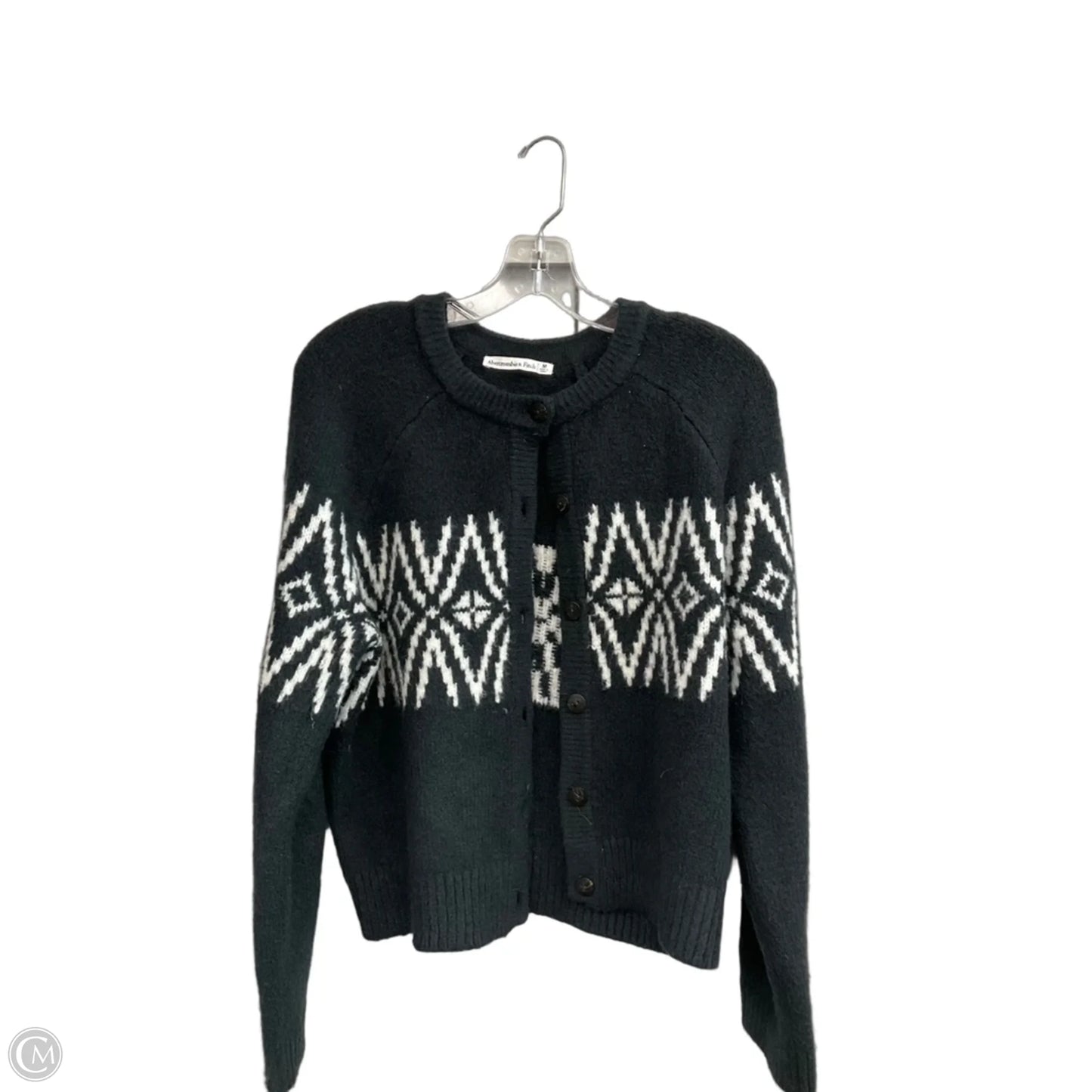 Cardigan By Abercrombie And Fitch In Black, Size: M