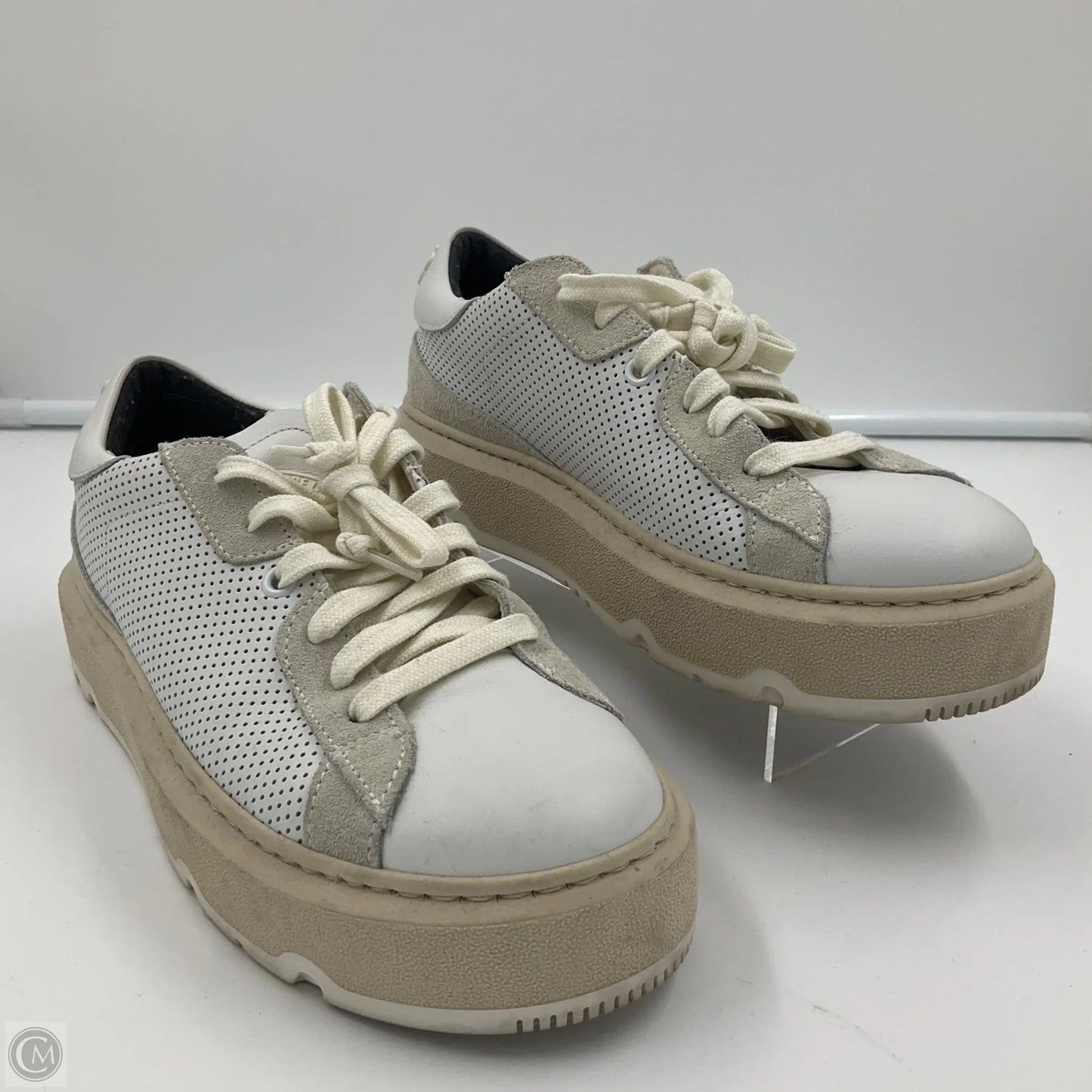 Shoes Sneakers By P448 In White, Size: 6.5