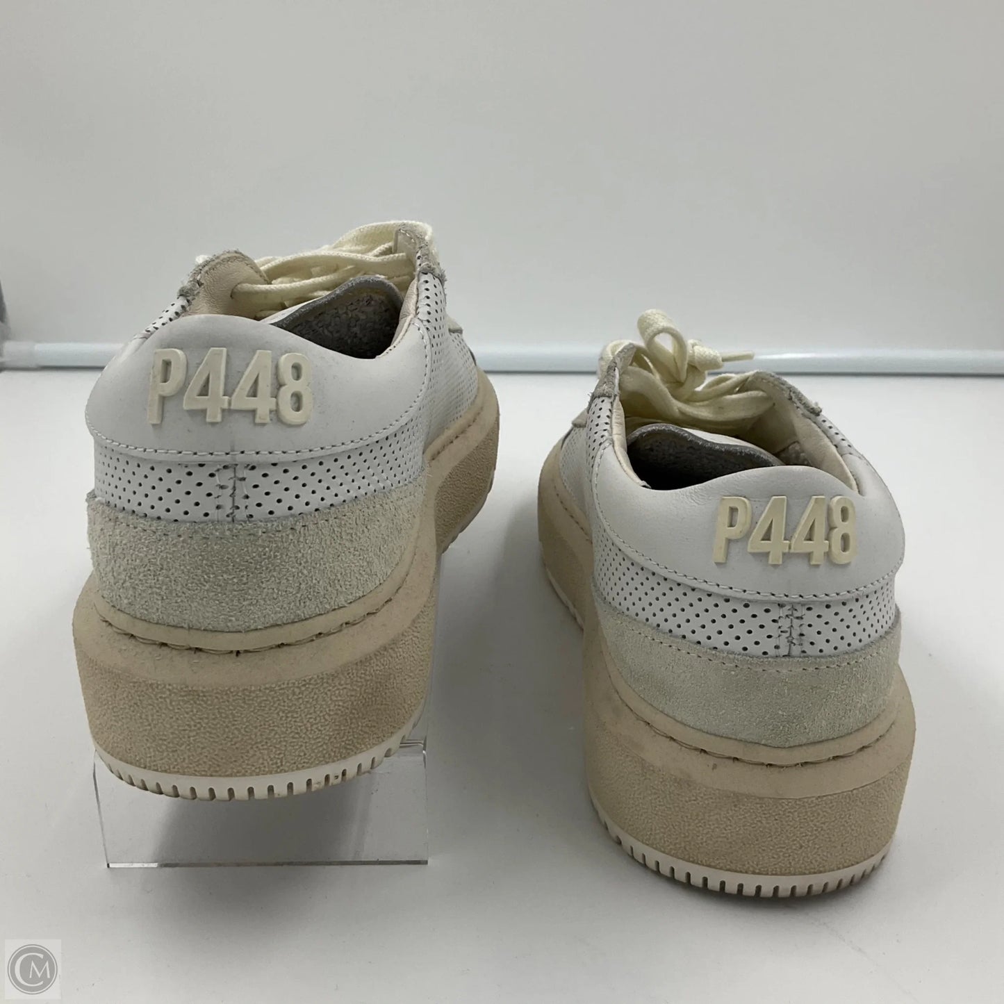 Shoes Sneakers By P448 In White, Size: 6.5