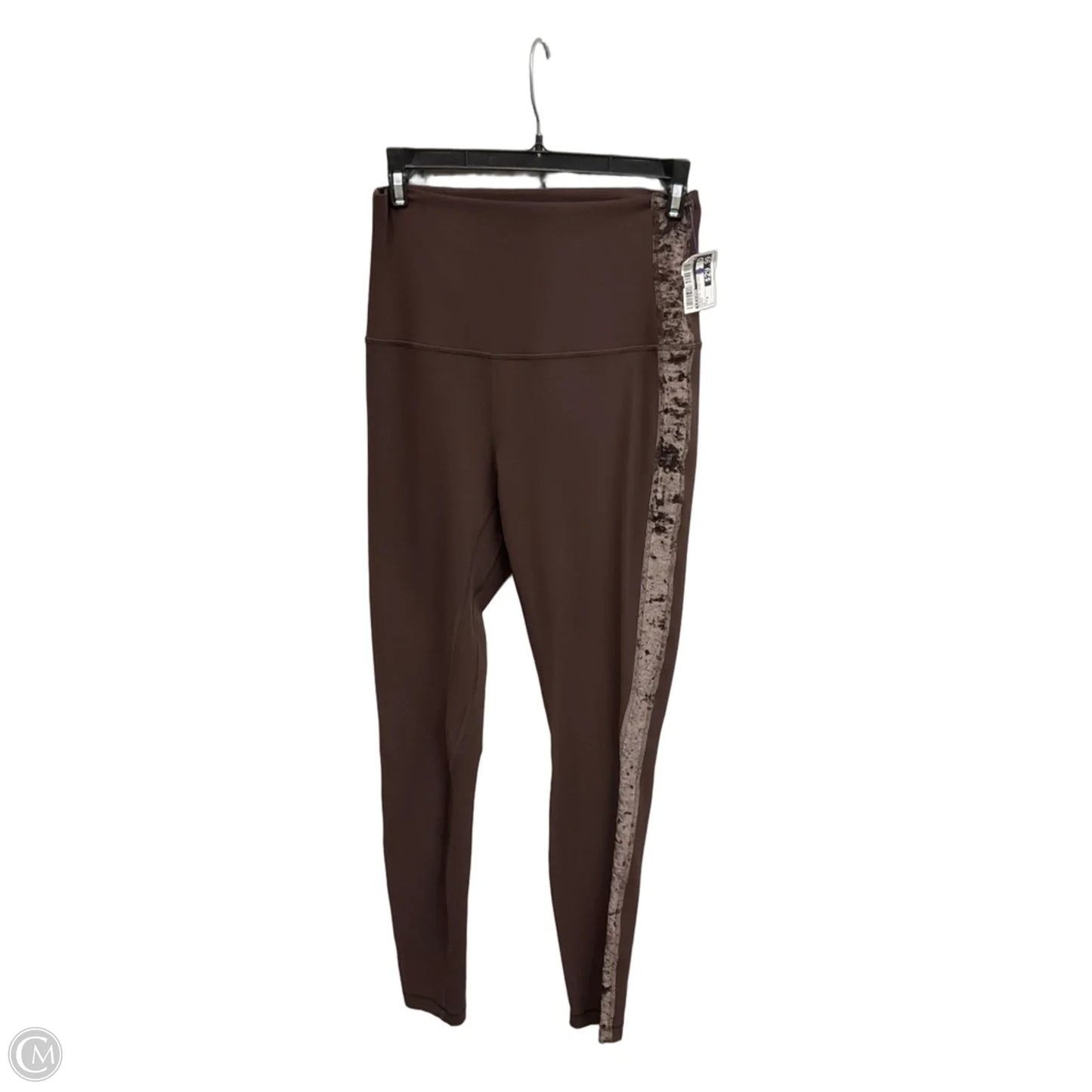 Athletic Leggings By Lululemon In Brown, Size: 8
