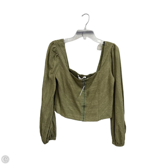 Top Long Sleeve By Altard State In Green, Size: Xl