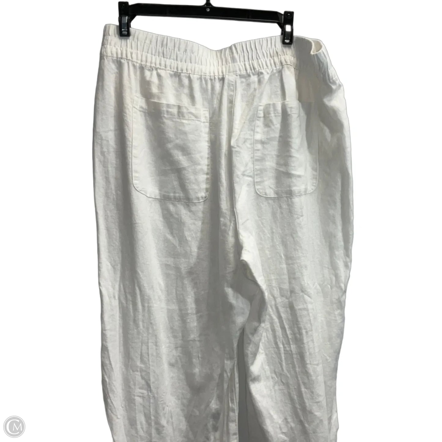 Pants Linen By Old Navy In White, Size: L