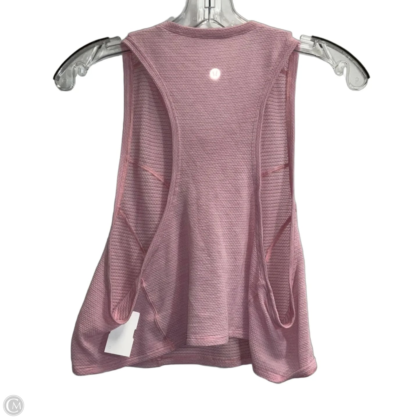 Athletic Tank Top By Lululemon In Pink, Size: 8