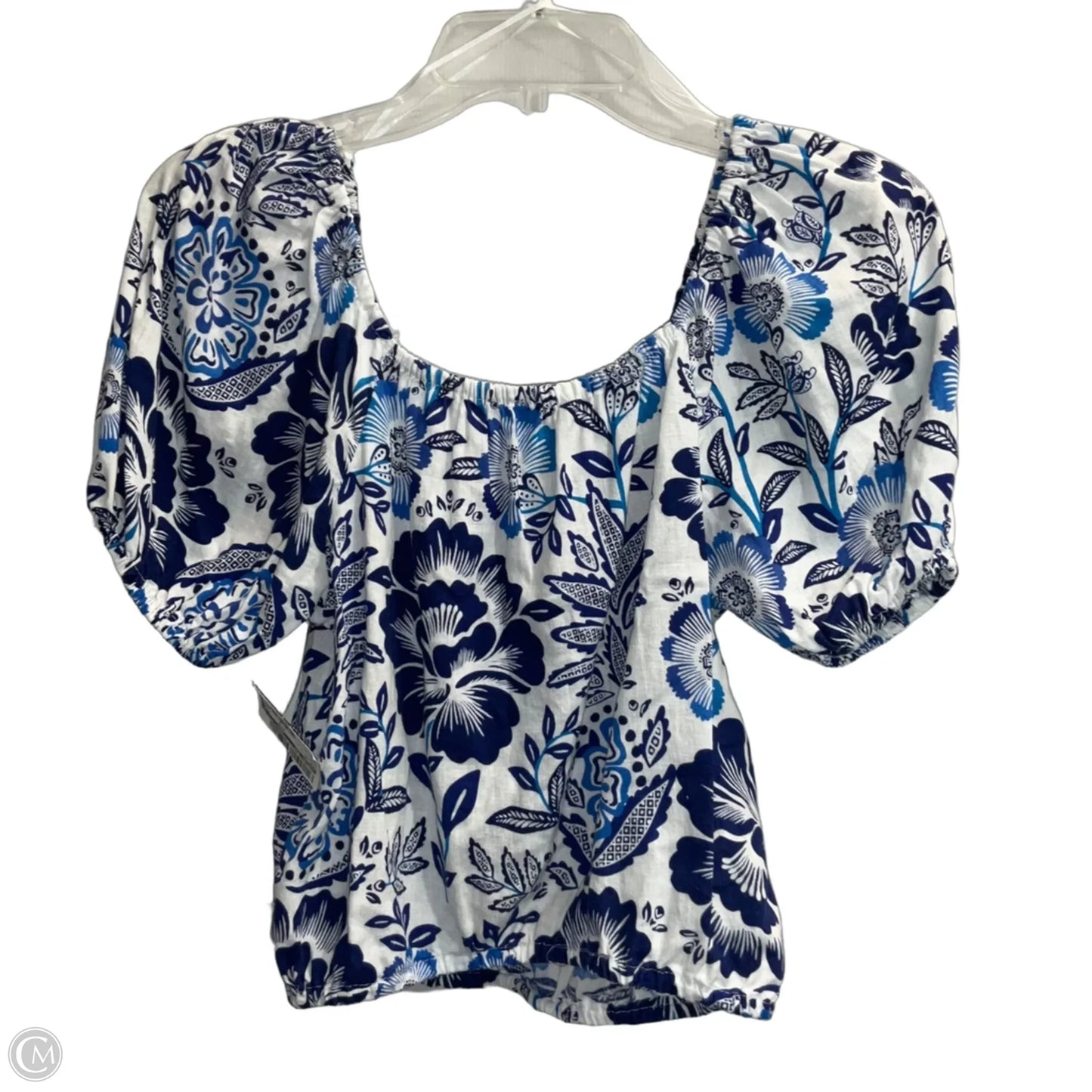 Top Short Sleeve By Rachel Zoe In Floral Print, Size: Xs