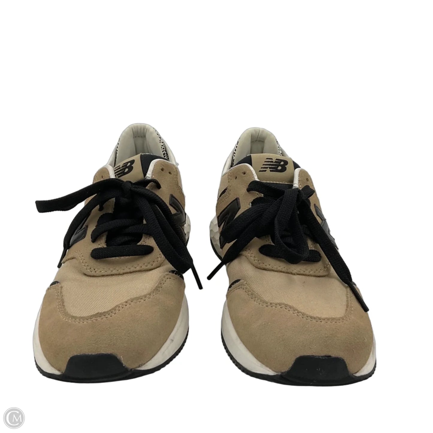 Shoes Athletic By New Balance In Black & Tan, Size: 8.5