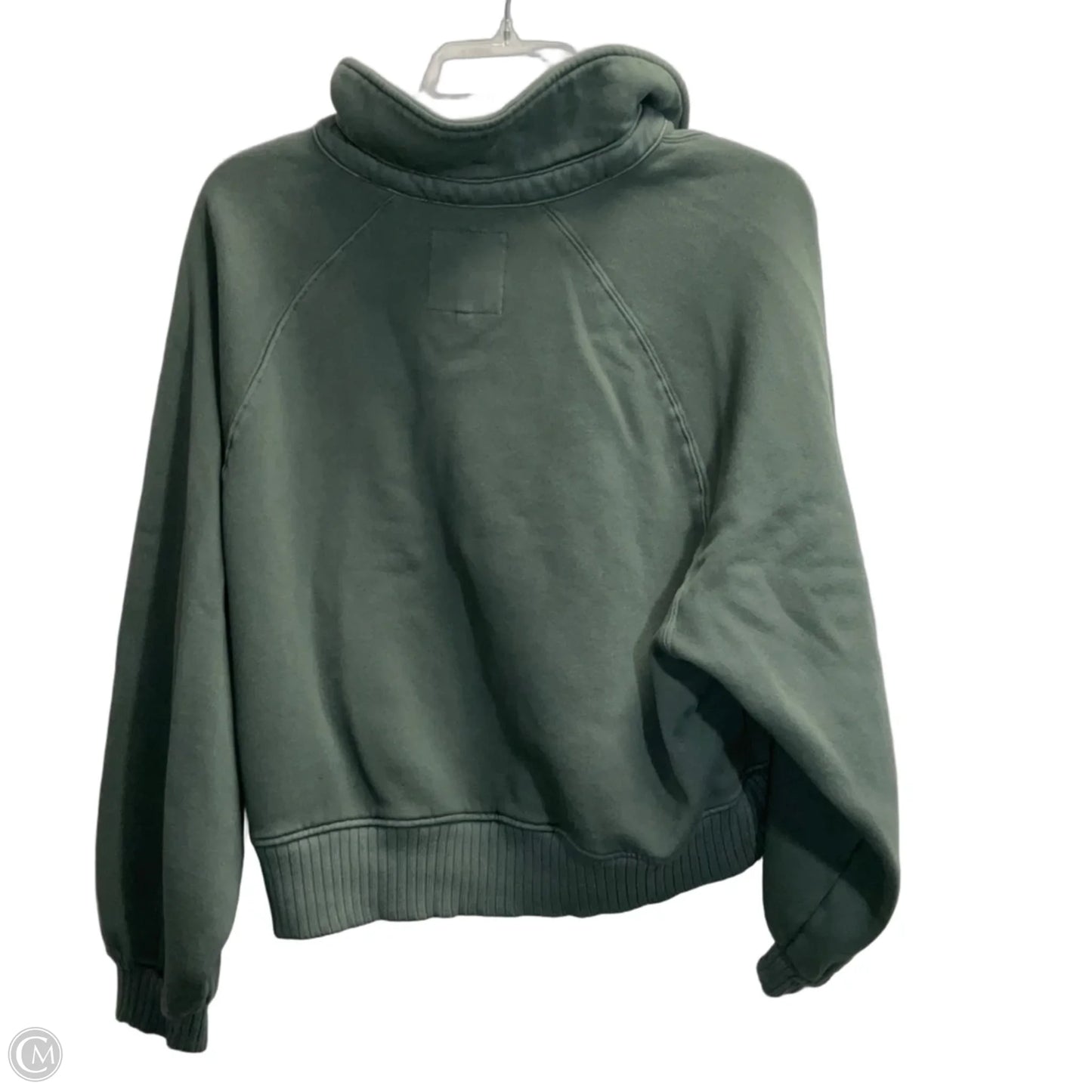 Sweatshirt Collar By Aerie In Green, Size: M