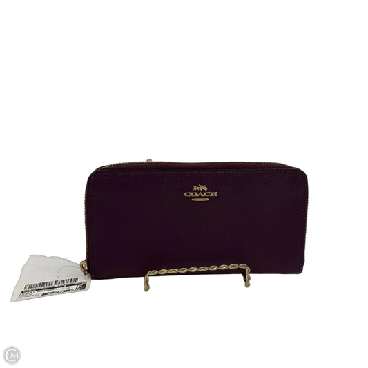 Wallet Designer By Coach, Size: Medium